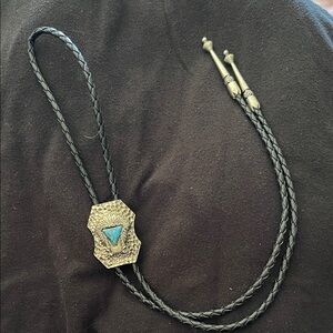 Vintage Turquoise Bolo Tie